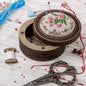 Pin Cushion Needlecraft Kit - Needle Storage Pin Wonderland Crafts Pin Cushions - HobbyJobby