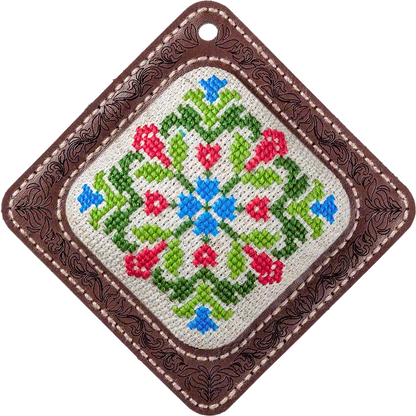 Pin Cushion Needlecraft Kit - Needle Storage Pin Wonderland Crafts Pin Cushions - HobbyJobby