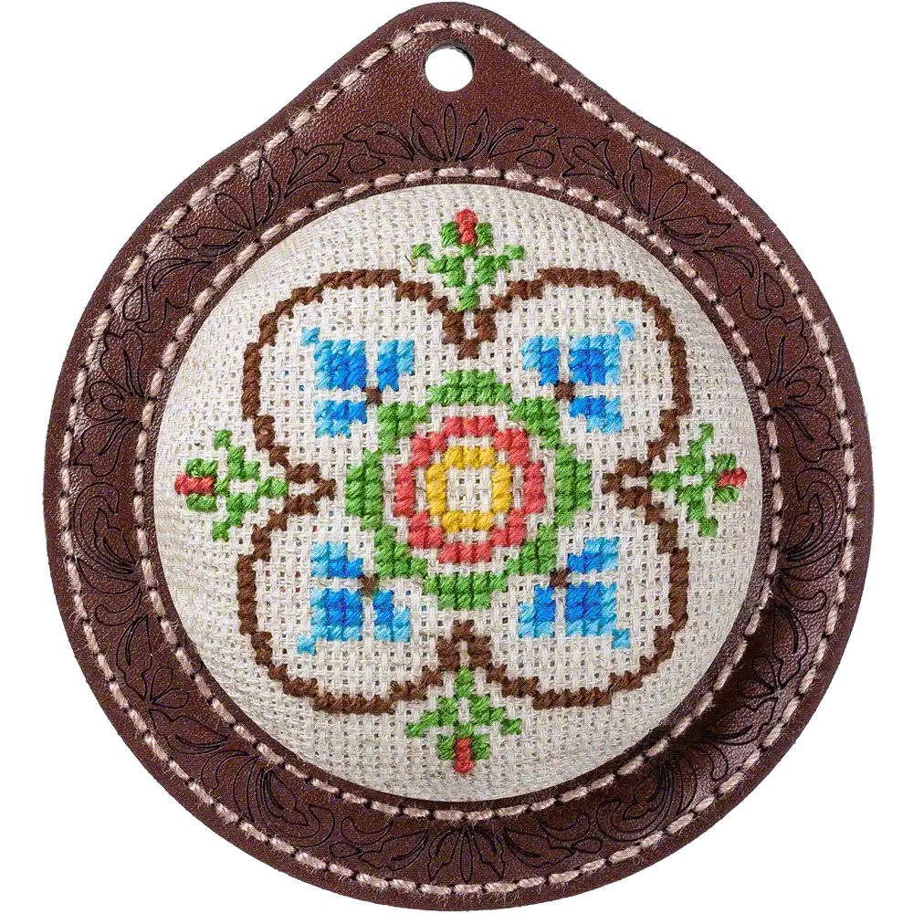 Pin Cushion Needlecraft Kit - Needle Storage Pin Wonderland Crafts Pin Cushions - HobbyJobby