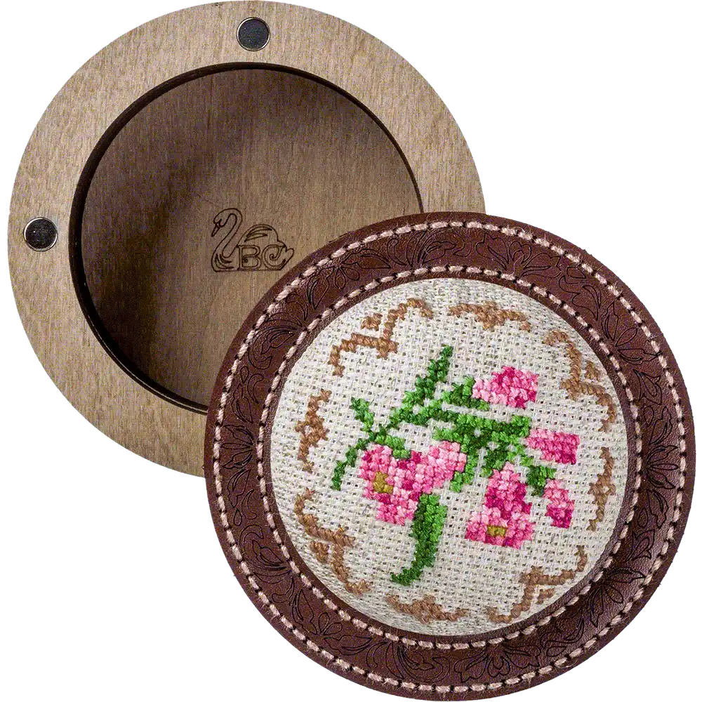 Pin Cushion Needlecraft Kit - Needle Storage Pin Wonderland Crafts Pin Cushions - HobbyJobby