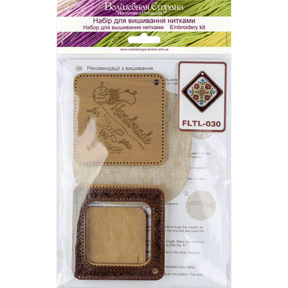 Pin Cushion Needlecraft Kit - Needle Storage Pin Wonderland Crafts Pin Cushions - HobbyJobby