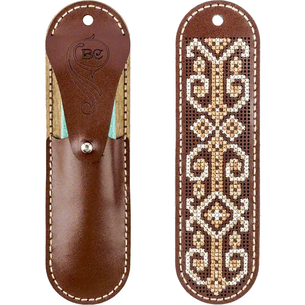 Scissor Case Kit - Needlecraft Scissor Case Wonderland Crafts Scissor Cases - HobbyJobby