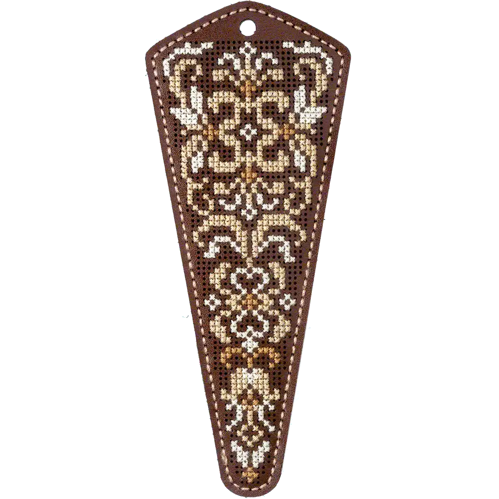 Scissor Case Needlecraft Kit - Leather Scissor Case Wonderland Crafts Scissor Cases - HobbyJobby