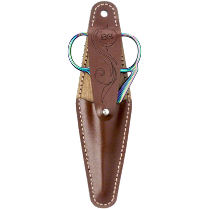 Scissor Case Needlecraft Kit - Leather Scissor Case Wonderland Crafts Scissor Cases - HobbyJobby