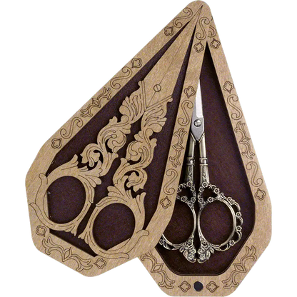 Scissor Case - Wooden Scissor Case, Storage Box for Scissors Wonderland Crafts Scissor Cases - HobbyJobby