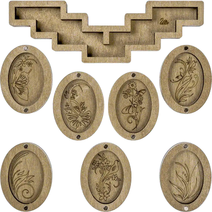 Set of mini organizers FLZB-110 Wonderland Crafts Bead Organizers - HobbyJobby