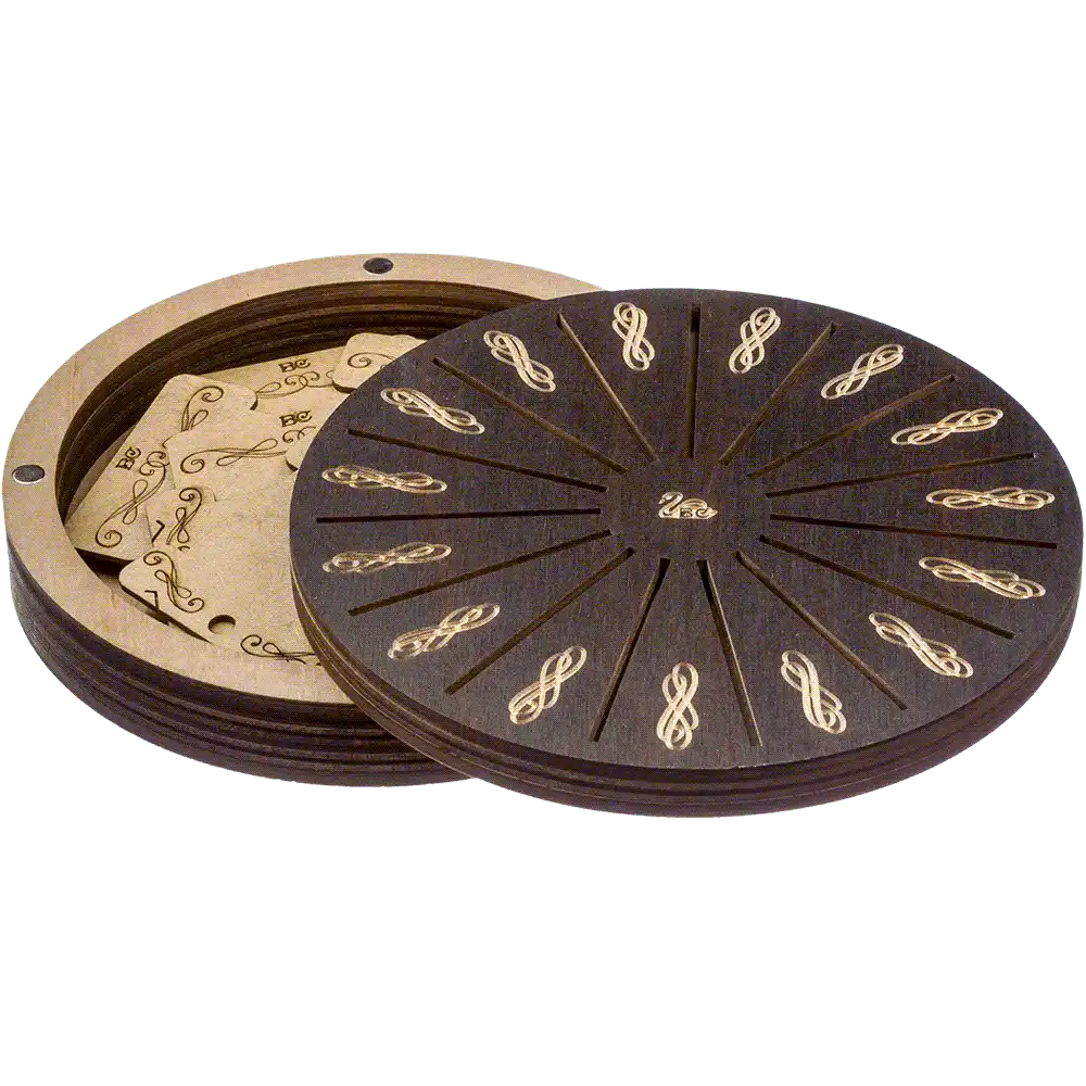 Storage Box for handcraft and 17 bobbins included Wonderland Crafts Organizer Box - HobbyJobby