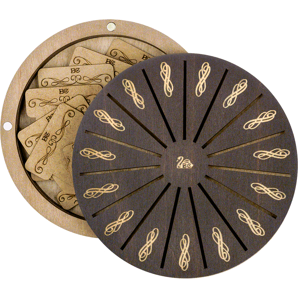 Storage Box for handcraft and 17 bobbins included Wonderland Crafts Organizer Box - HobbyJobby