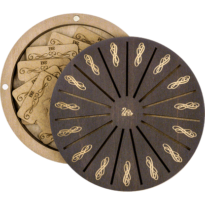 Storage Box for handcraft and 17 bobbins included Wonderland Crafts Organizer Box - HobbyJobby