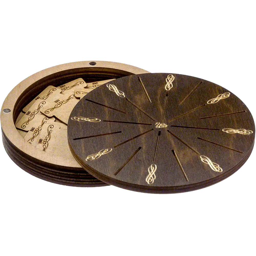 Storage Box for handcraft and 18 bobbins included Wonderland Crafts Organizer Box - HobbyJobby