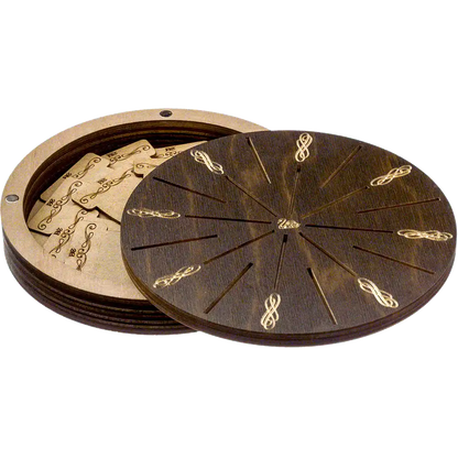 Storage Box for handcraft and 18 bobbins included Wonderland Crafts Organizer Box - HobbyJobby