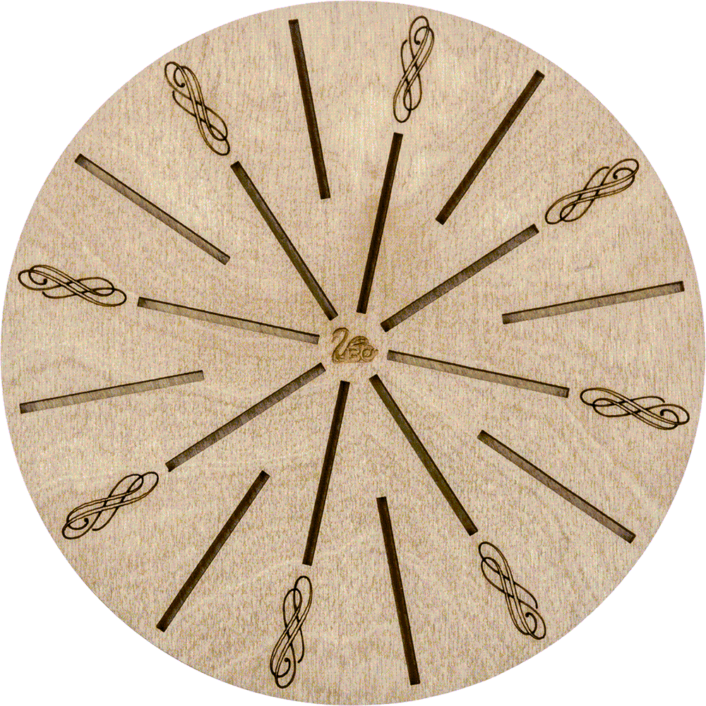 Storage Box for handcraft and 18 bobbins included Wonderland Crafts Organizer Box - HobbyJobby