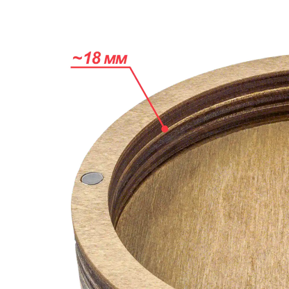 Storage Box for handcraft and 18 bobbins included Wonderland Crafts Organizer Box - HobbyJobby