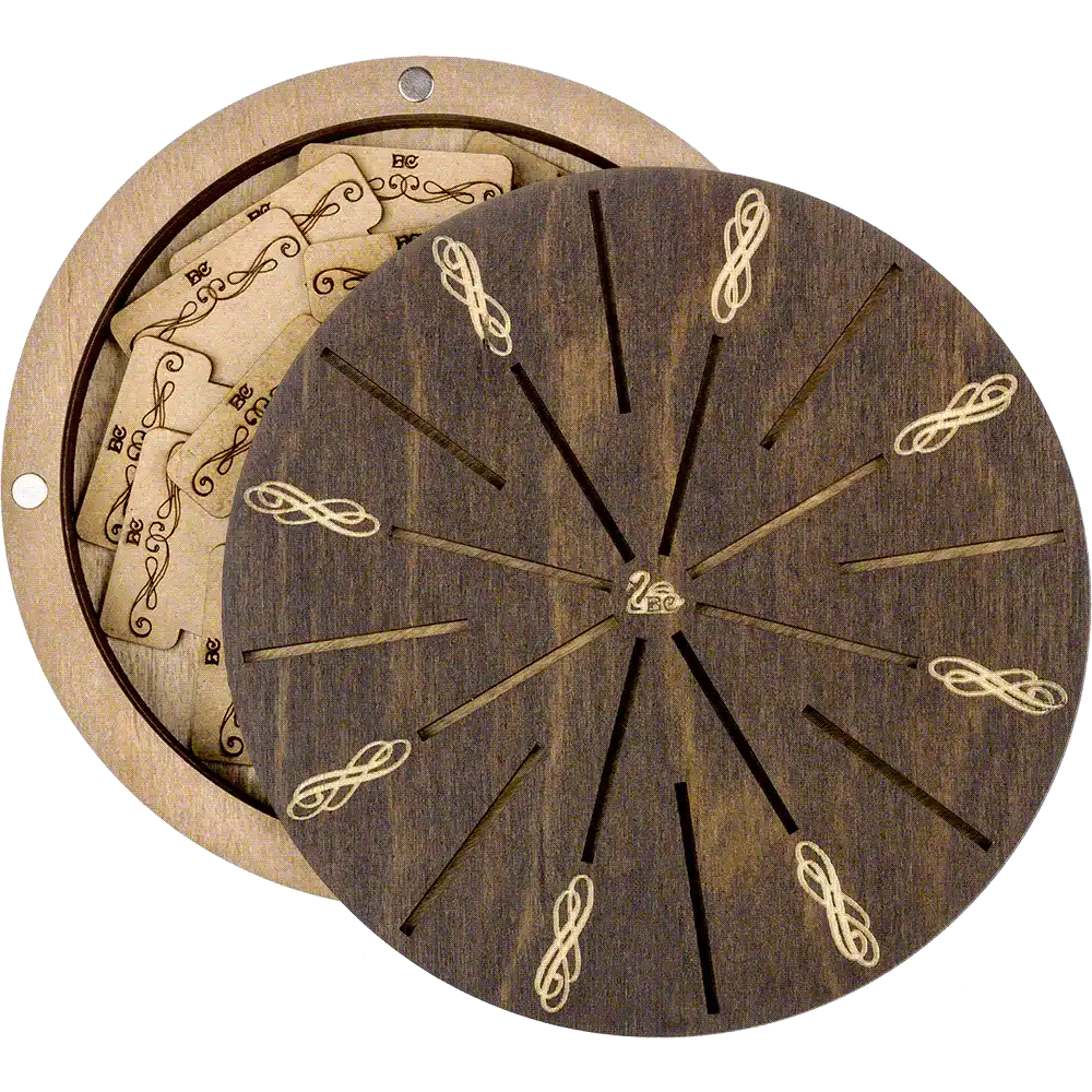 Storage Box for handcraft and 18 bobbins included Wonderland Crafts Organizer Box - HobbyJobby