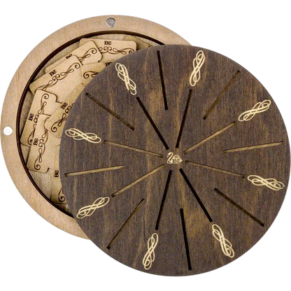 Storage Box for handcraft and 18 bobbins included Wonderland Crafts Organizer Box - HobbyJobby