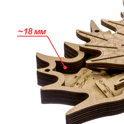 Storage Box for handcraft and 21 bobbins included Wonderland Crafts Organizer Box - HobbyJobby