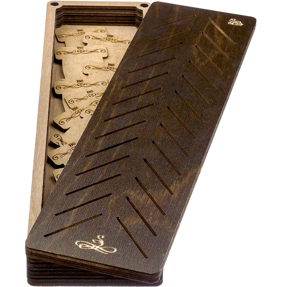 Storage Box for handcraft and 28 bobbins included Wonderland Crafts Organizer Box - HobbyJobby