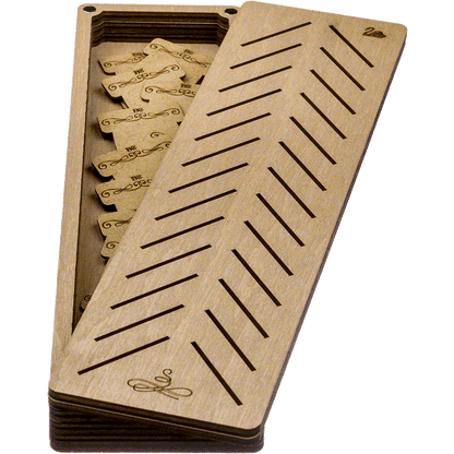 Storage Box for handcraft and 28 bobbins included Wonderland Crafts Organizer Box - HobbyJobby