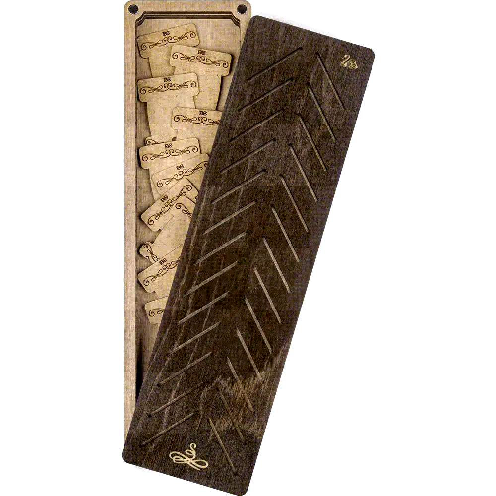 Storage Box for handcraft and 28 bobbins included Wonderland Crafts Organizer Box - HobbyJobby