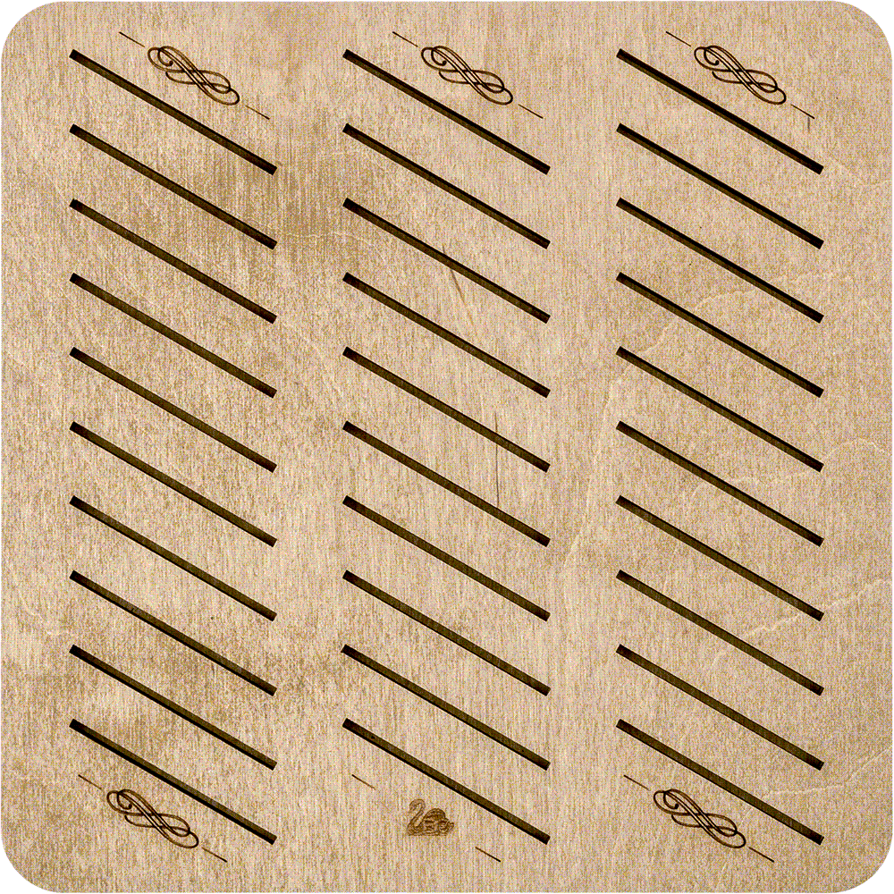 Storage Box for handcraft and 32 bobbins included Wonderland Crafts Organizer Box - HobbyJobby