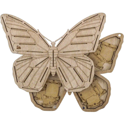 Storage Box for handcraft and 33 bobbins included Wonderland Crafts Organizer Box - HobbyJobby