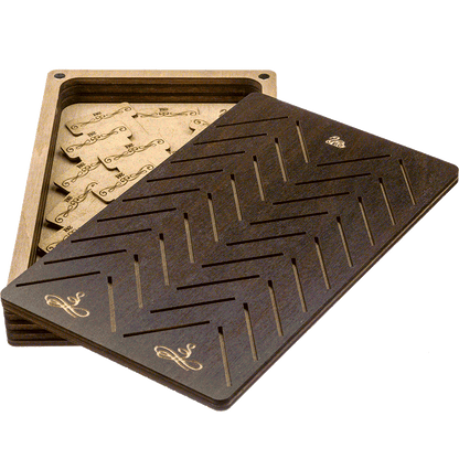 Storage Box for handcraft and 38 bobbins included Wonderland Crafts Organizer Box - HobbyJobby