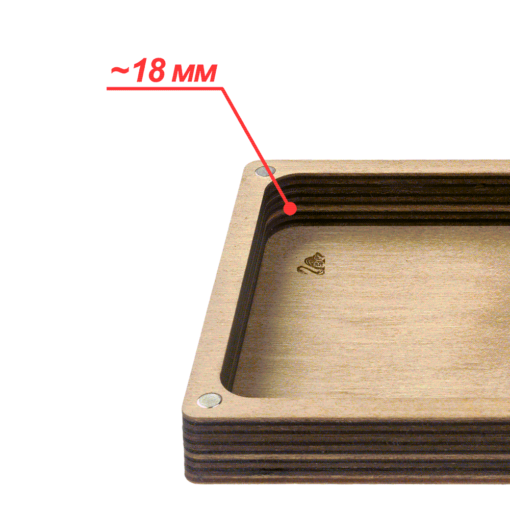 Storage Box for handcraft and 38 bobbins included Wonderland Crafts Organizer Box - HobbyJobby