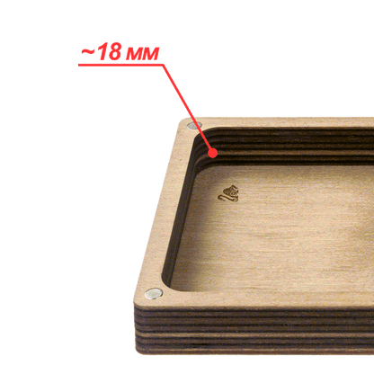 Storage Box for handcraft and 38 bobbins included Wonderland Crafts Organizer Box - HobbyJobby