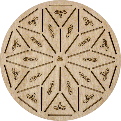 Storage Box for handcraft and 42 bobbins included Wonderland Crafts Organizer Box - HobbyJobby