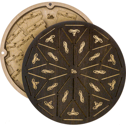 Storage Box for handcraft and 42 bobbins included Wonderland Crafts Organizer Box - HobbyJobby