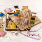 Storage Box for handcraft with 46 bobbins Wonderland Crafts Organizer Box - HobbyJobby