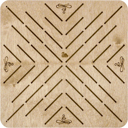 Storage Box for handcraft with 46 bobbins Wonderland Crafts Organizer Box - HobbyJobby