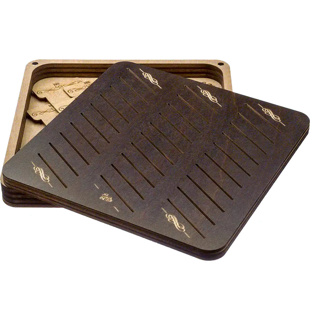 Storage Box Organizer for Handcraft with 32 Bobbing included Wonderland Crafts Organizer Box - HobbyJobby