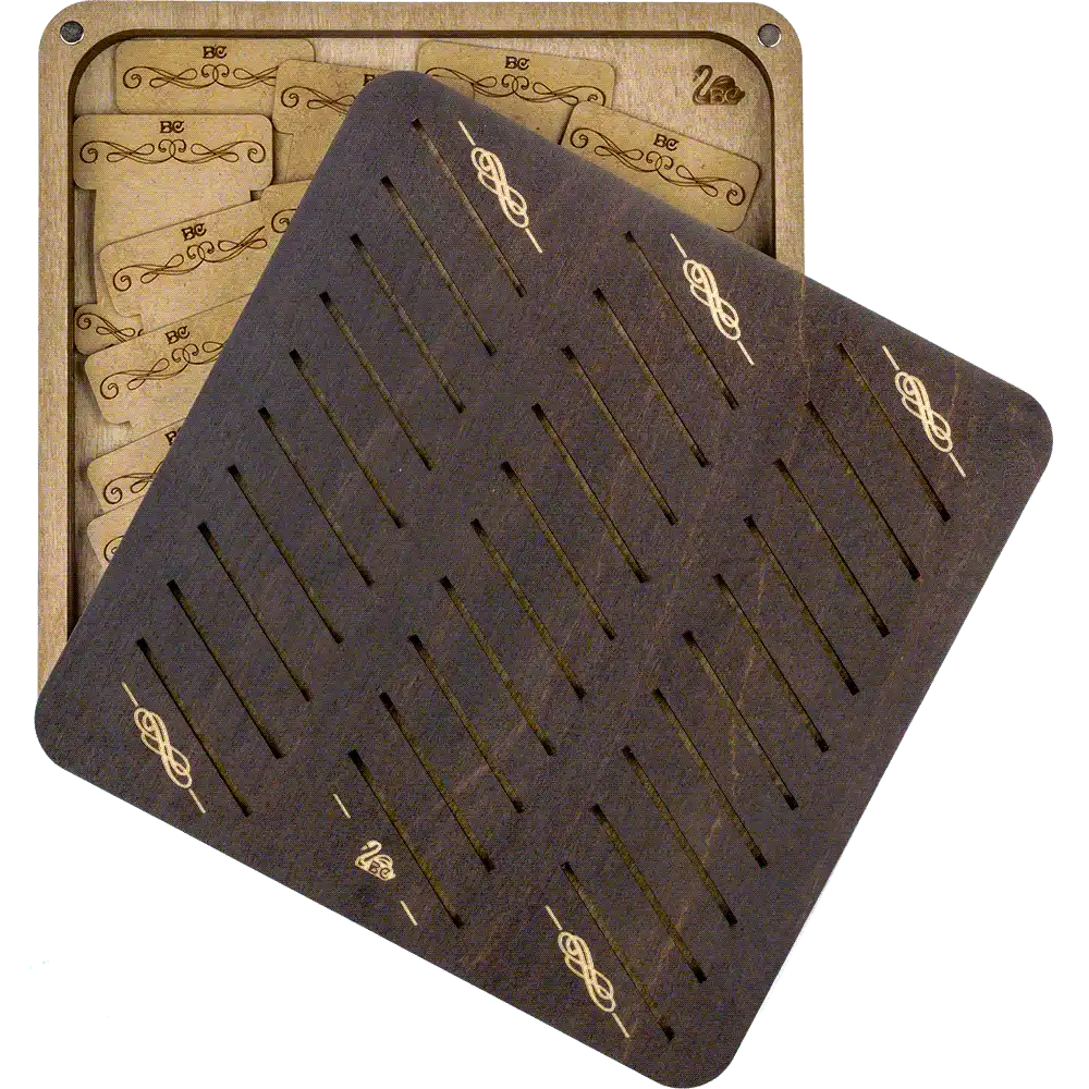 Storage Box Organizer for Handcraft with 32 Bobbing included Wonderland Crafts Organizer Box - HobbyJobby