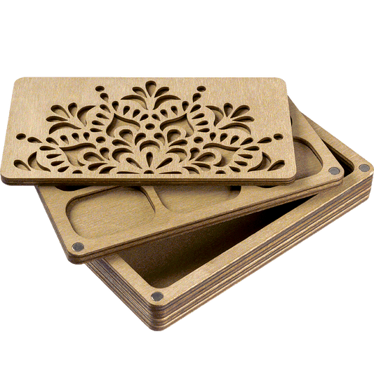 Storage Needlecraft Box - Multilayer Bead Organizer Wonderland Crafts Organizer Box - HobbyJobby