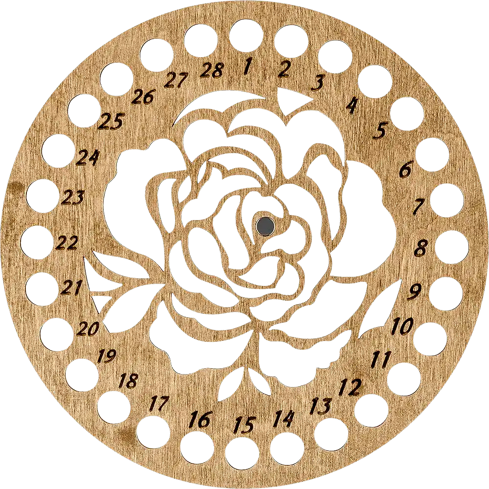 Thread Organizer - Wooden Floss Organizer Wonderland Crafts Floss Organizer - HobbyJobby