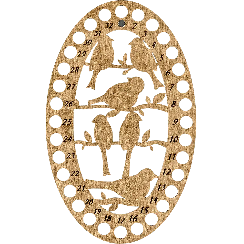 Thread Organizer - Wooden Floss Organizer Wonderland Crafts Floss Organizer - HobbyJobby