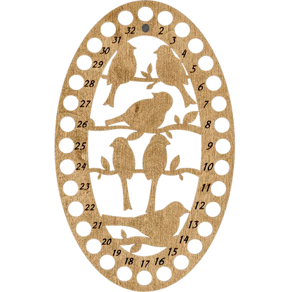 Thread Organizer - Wooden Floss Organizer Wonderland Crafts Floss Organizer - HobbyJobby