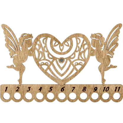 Thread Organizer - Wooden Floss Organizer Wonderland Crafts Floss Organizer - HobbyJobby