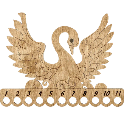 Thread Organizer - Wooden Floss Organizer Wonderland Crafts Floss Organizer - HobbyJobby