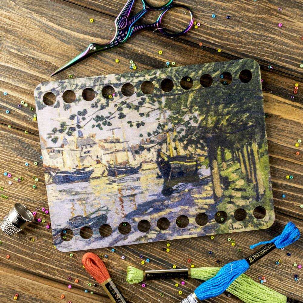 Thread Organizer - Wooden Floss Organizer Wonderland Crafts Floss Organizer - HobbyJobby