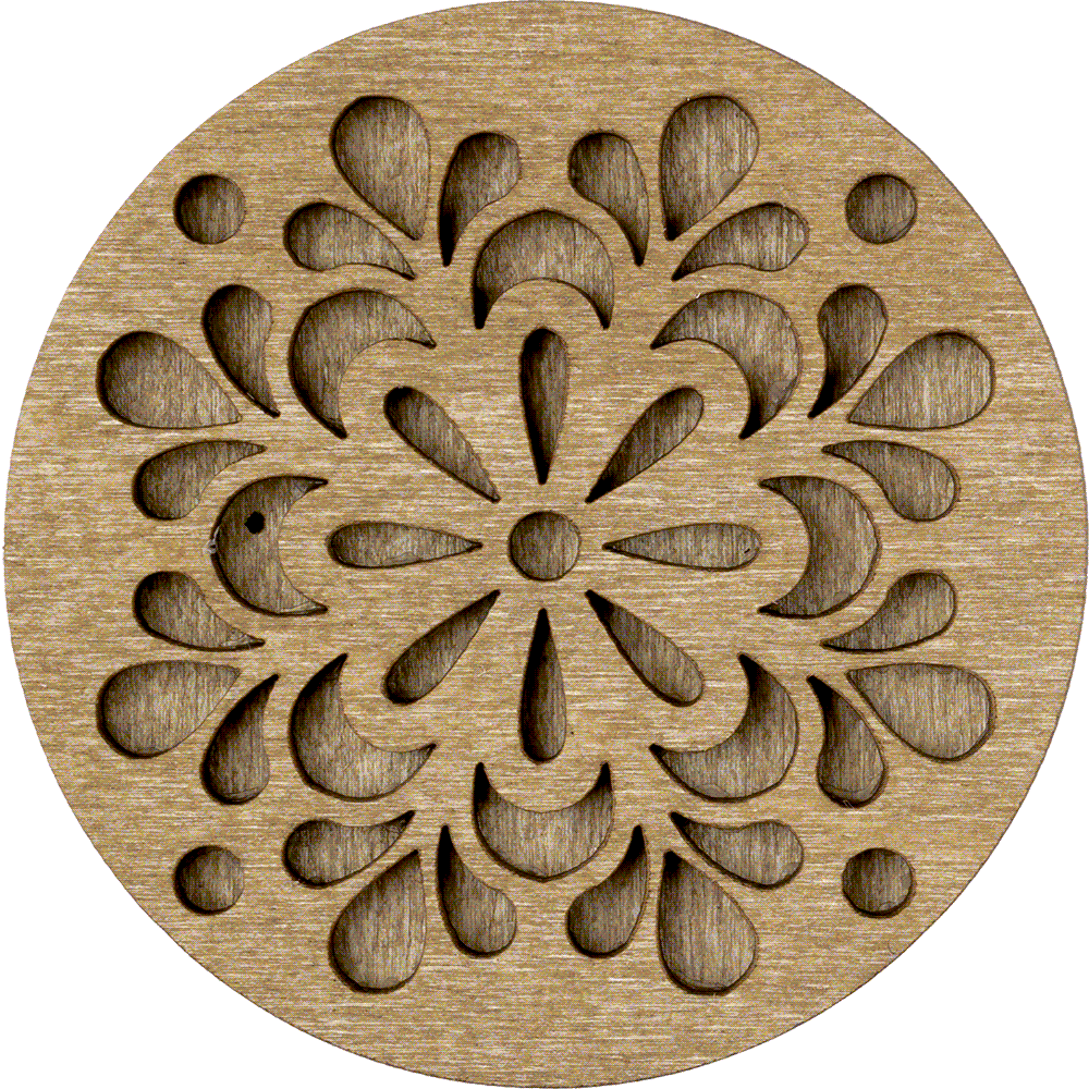 Wooden Storage Box for Handcrafts Wonderland Crafts Organizer Box - HobbyJobby