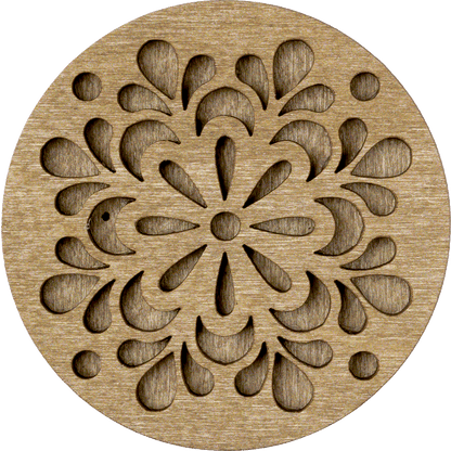 Wooden Storage Box for Handcrafts Wonderland Crafts Organizer Box - HobbyJobby