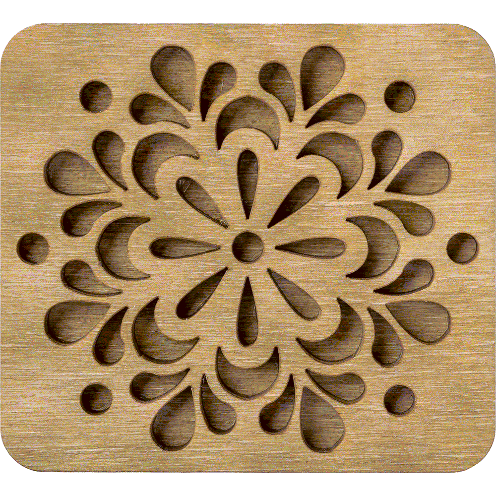 Wooden Storage Box for Handcrafts Wonderland Crafts Organizer Box - HobbyJobby