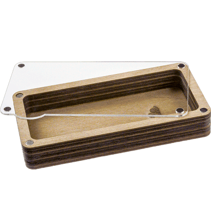 Wooden Storage Box for Handcrafts Wonderland Crafts Organizer Box - HobbyJobby