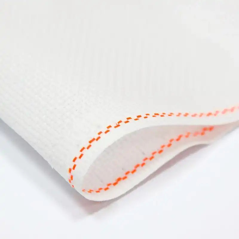Zweigart Aida 14 Count Needlework Fabric Color 100 Snow White Fabric - HobbyJobby