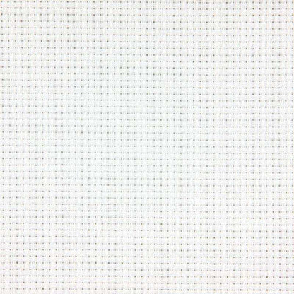 Zweigart Aida 16 Count Needlework Fabric Color 100 Snow White Fabric - HobbyJobby