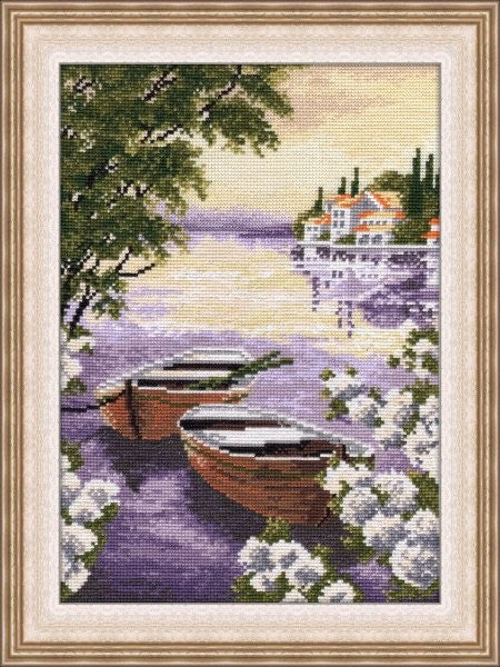 Cross stitch kit Oven - Tranquil haven