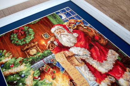 Cross Stitch Kit Luca-S - Santa's List, B578