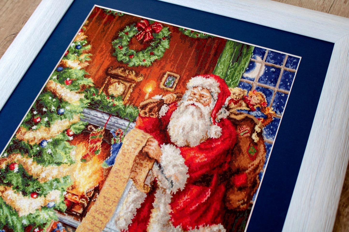 Cross Stitch Kit Luca-S - Santa's List, B578